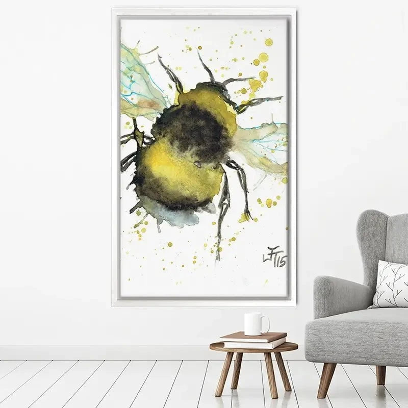 Bumblebee Canvas Print Bumblebee Canvas Print wall art product Jamie Taylor