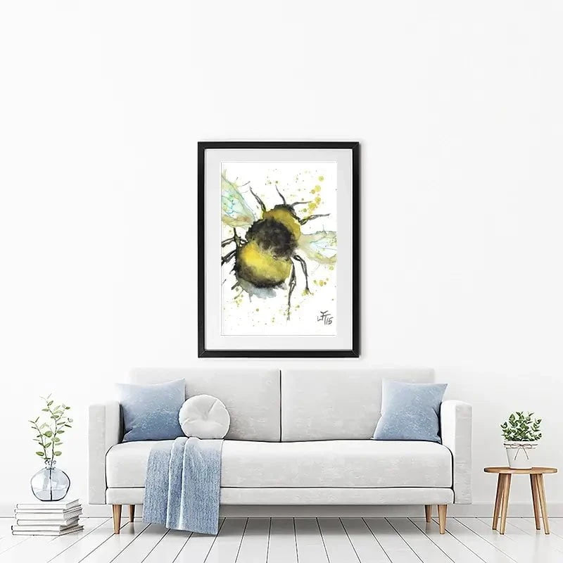 Bumblebee Framed Art Print Bumblebee Framed Art Print wall art product Jamie Taylor