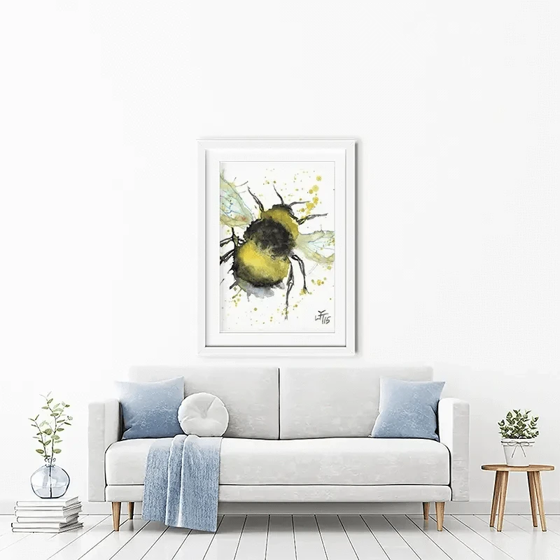 Bumblebee Framed Art Print Bumblebee Framed Art Print wall art product Jamie Taylor