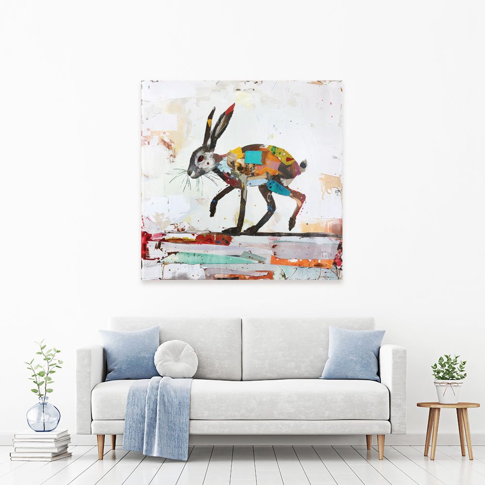 Bunny Collage Canvas Print Bunny Collage Canvas Print wall art product Svetlana Aleynikova