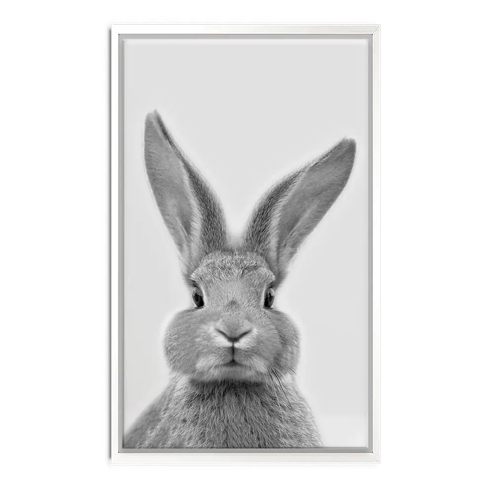 Bunny Rabbit Portrait Canvas Print Bunny Rabbit Portrait Canvas Print wall art product R Visser