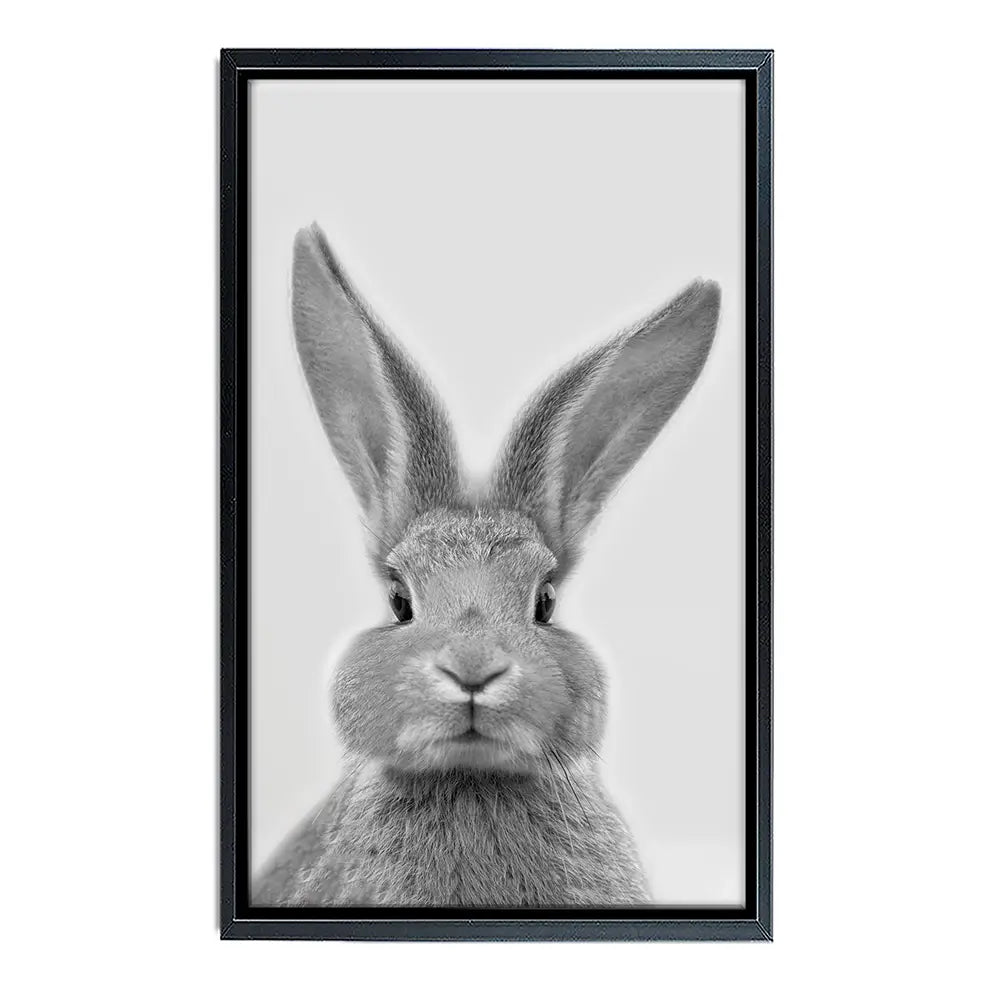 Bunny Rabbit Portrait Canvas Print Bunny Rabbit Portrait Canvas Print wall art product R Visser