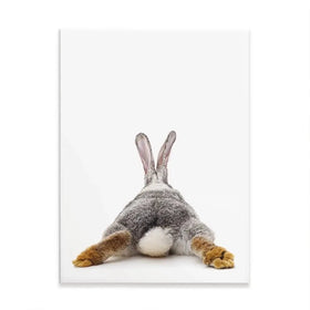Bunny Rabbit Tail Canvas Print Bunny Rabbit Tail Canvas Print wall art product Oleksandr Lytvynenko / Shutterstock