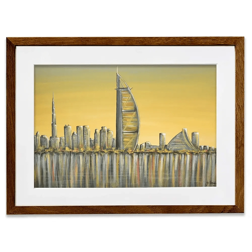 Burj Al Arab Framed Art Print Burj Al Arab Framed Art Print wall art product Jo Gough