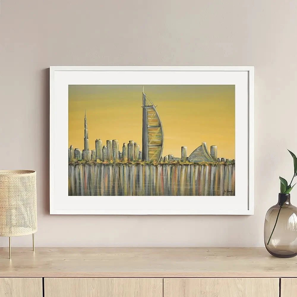 Burj Al Arab Framed Art Print Burj Al Arab Framed Art Print wall art product Jo Gough