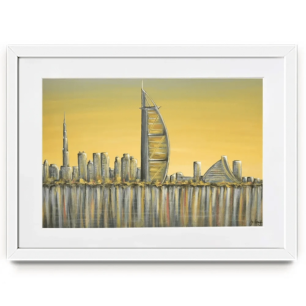 Burj Al Arab Framed Art Print Burj Al Arab Framed Art Print wall art product Jo Gough