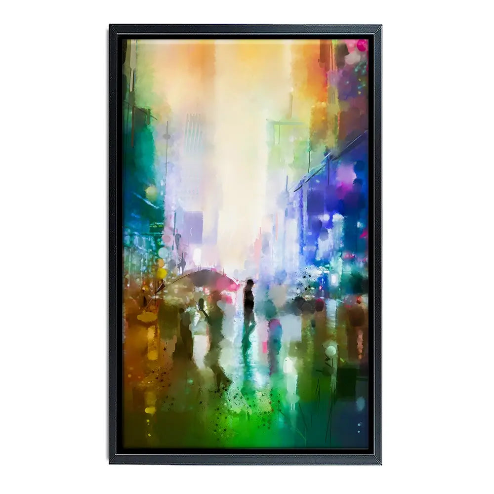 Busy Streets Canvas Print Busy Streets Canvas Print wall art product Art Print Shop