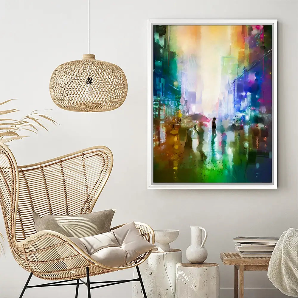 Busy Streets Canvas Print Busy Streets Canvas Print wall art product Art Print Shop