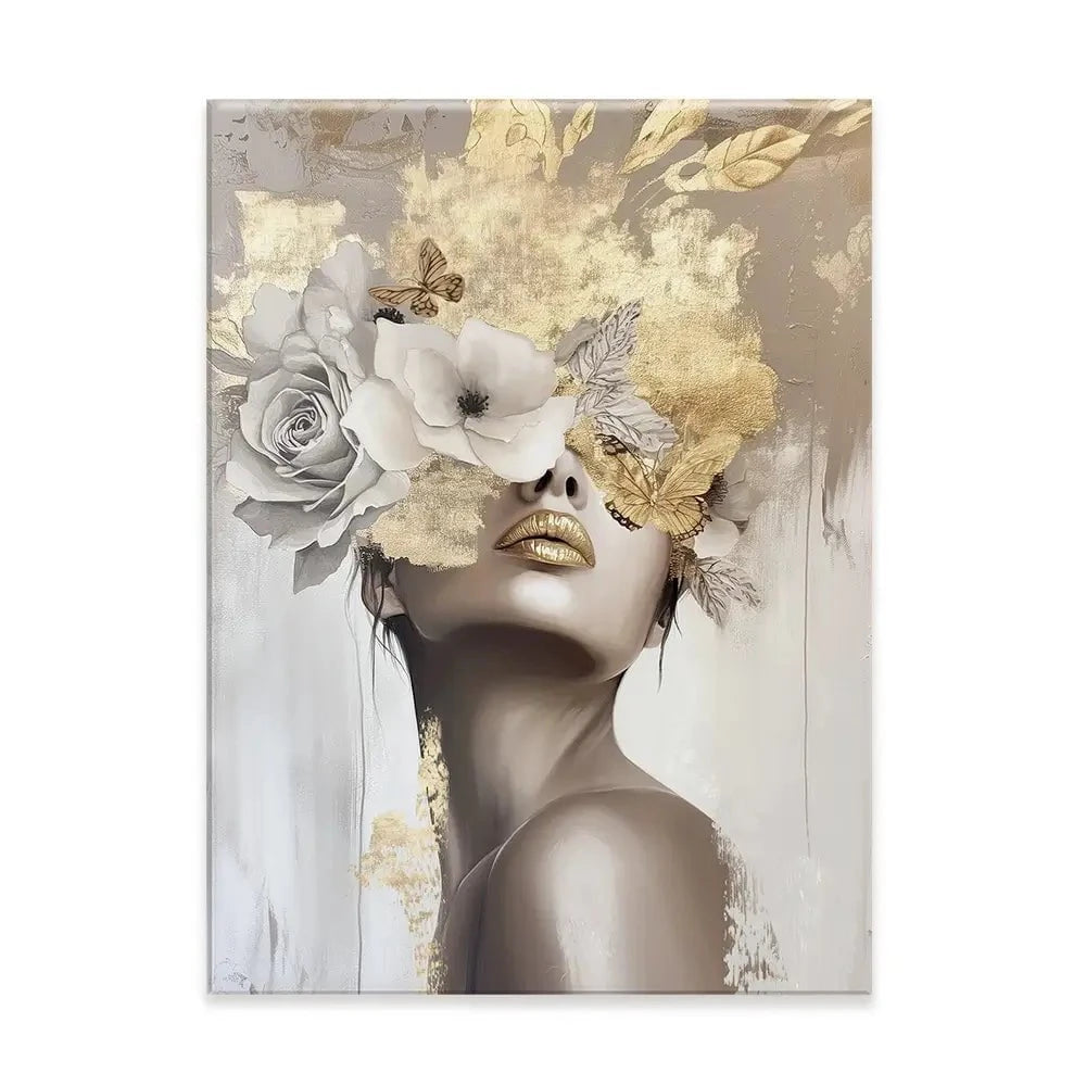 Butterfluer Canvas Print Butterfluer Canvas Print wall art product Isabella Karolewicz