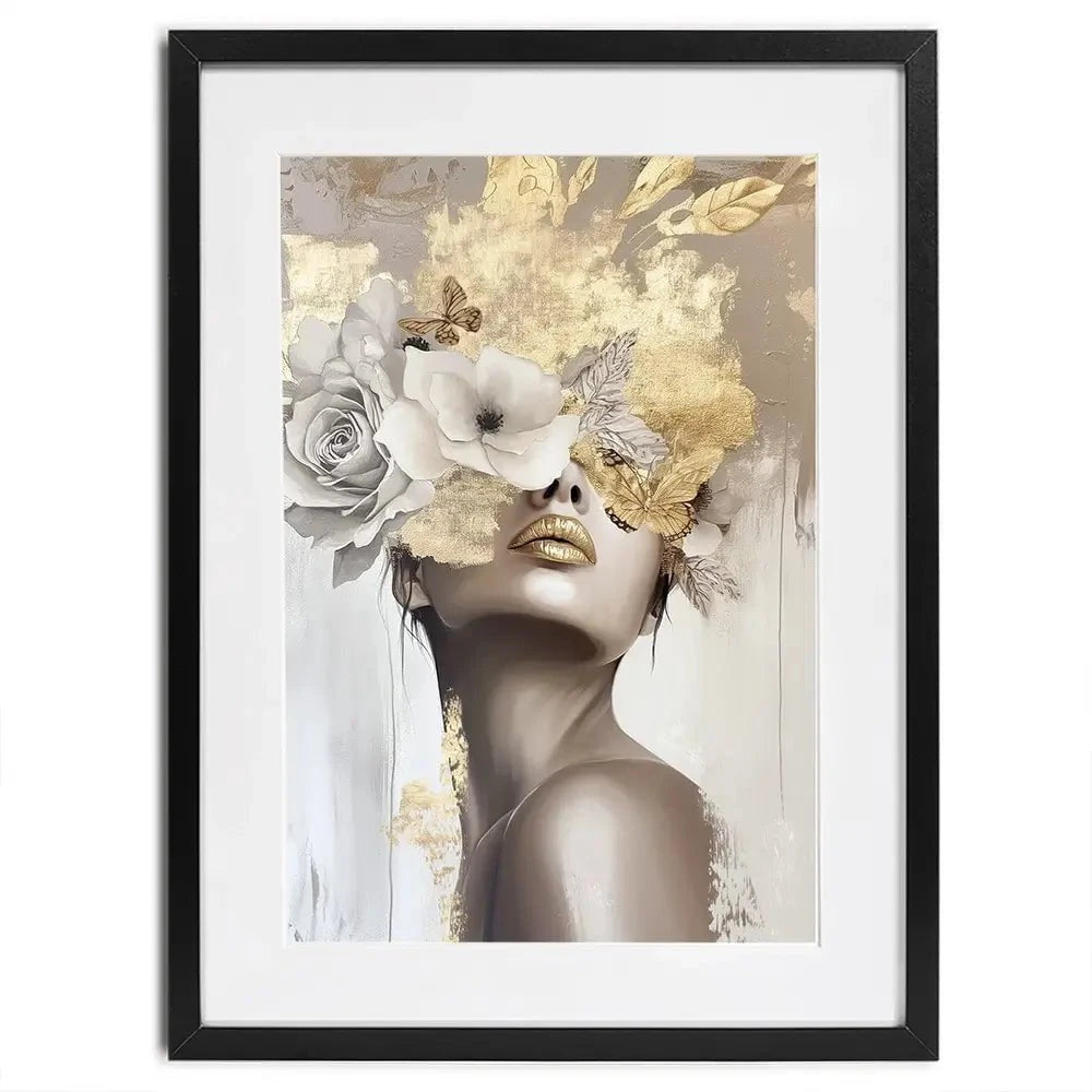 Butterfluer Framed Art Print Butterfluer Framed Art Print wall art product Isabella Karolewicz