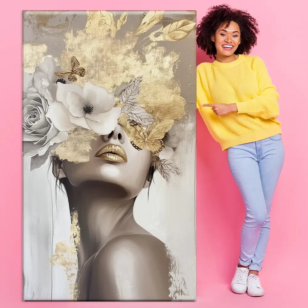 Butterfluer Oversized Canvas Print Butterfluer Oversized Canvas Print wall art product Art Print Shop
