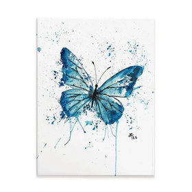 Butterfly Blues Canvas Print Butterfly Blues Canvas Print wall art product Jamie Taylor