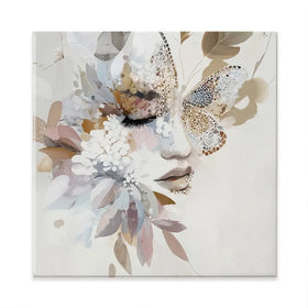 Butterfly Dust 2 Square Canvas Print Butterfly Dust 2 Square Canvas Print wall art product Bella Eve