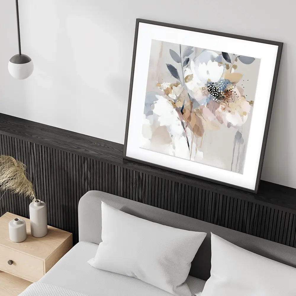 Butterfly Dust 3 Square Framed Art Print Butterfly Dust 3 Square Framed Art Print wall art product Bella Eve