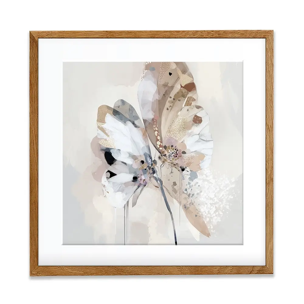Butterfly Dust Square Framed Art Print Butterfly Dust Square Framed Art Print wall art product Bella Eve