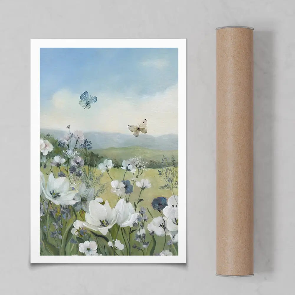 Butterfly Meadow 1 Art Print Butterfly Meadow 1 Art Print wall art product Carol Robinson