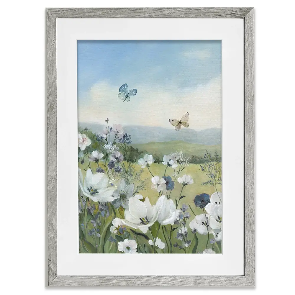 Butterfly Meadow 1 Framed Art Print Butterfly Meadow 1 Framed Art Print wall art product Carol Robinson