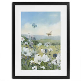 Butterfly Meadow 1 Framed Art Print Butterfly Meadow 1 Framed Art Print wall art product Carol Robinson