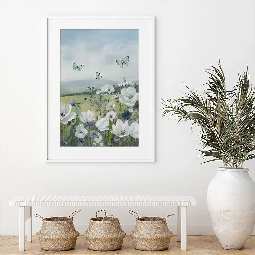 Butterfly Meadow 2 Framed Art Print Butterfly Meadow 2 Framed Art Print wall art product Carol Robinson