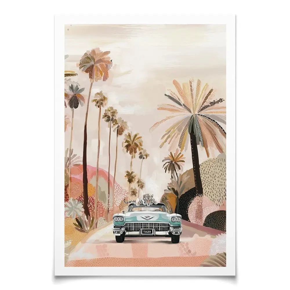 Cadillac Mirage Art Print Cadillac Mirage Art Print wall art product Isabella Karolewicz