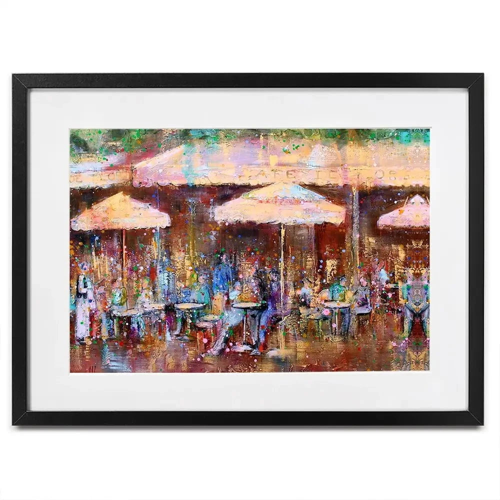 Café De Flore Framed Art Print Café De Flore Framed Art Print wall art product Studio Paint-Ing