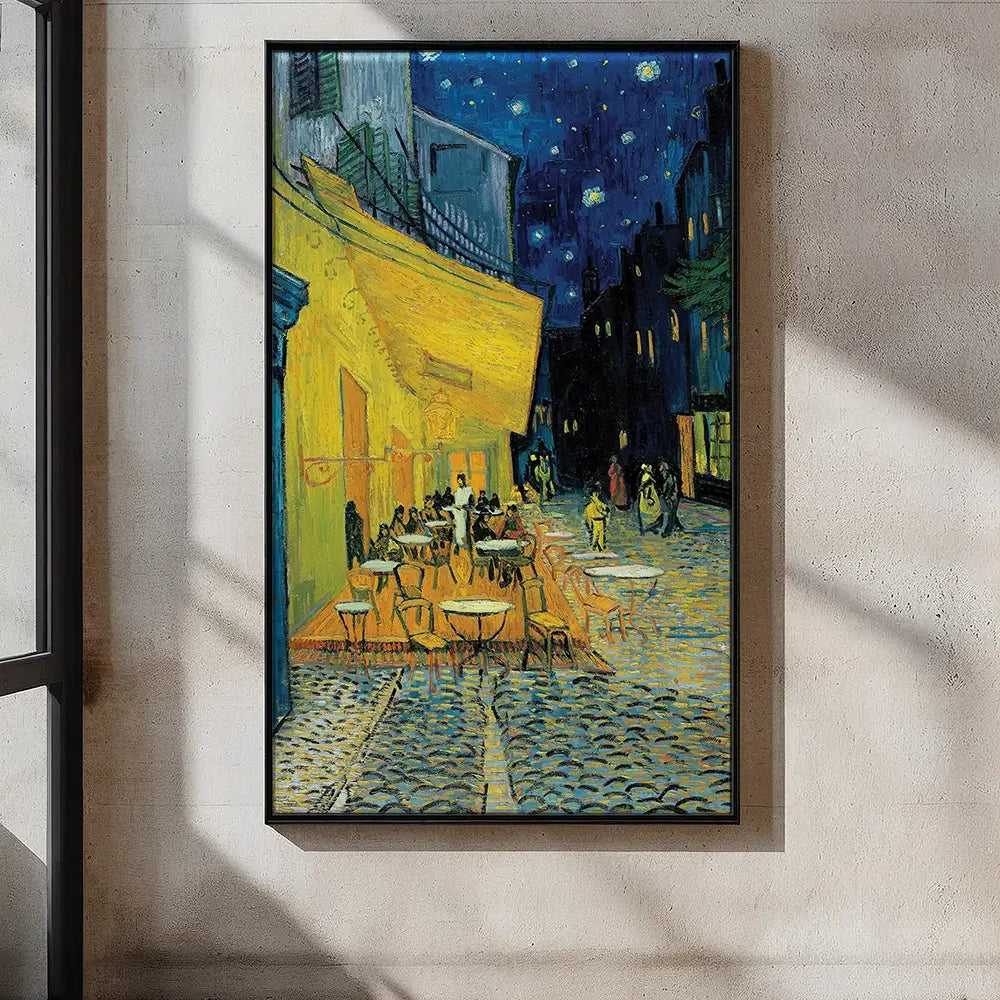 Cafe Terrace At Night Oversized Canvas Print Cafe Terrace At Night Oversized Canvas Print wall art product Vincent Van Gogh