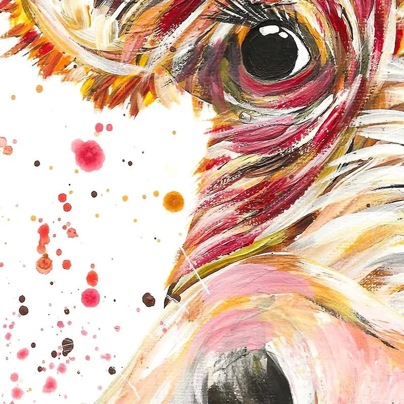 Caleb Cow Art Print Caleb Cow Art Print wall art product Emma LC Art