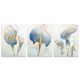 Calla Lily Trio Canvas Print Calla Lily Trio Canvas Print wall art product Aleshyn_Andrei / Shutterstock