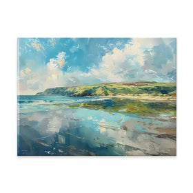 Calm Bay Canvas Print Calm Bay Canvas Print wall art product Creative Studio - Independent