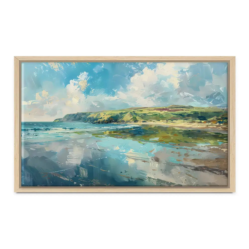 Calm Bay Canvas Print Calm Bay Canvas Print wall art product Creative Studio - Independent