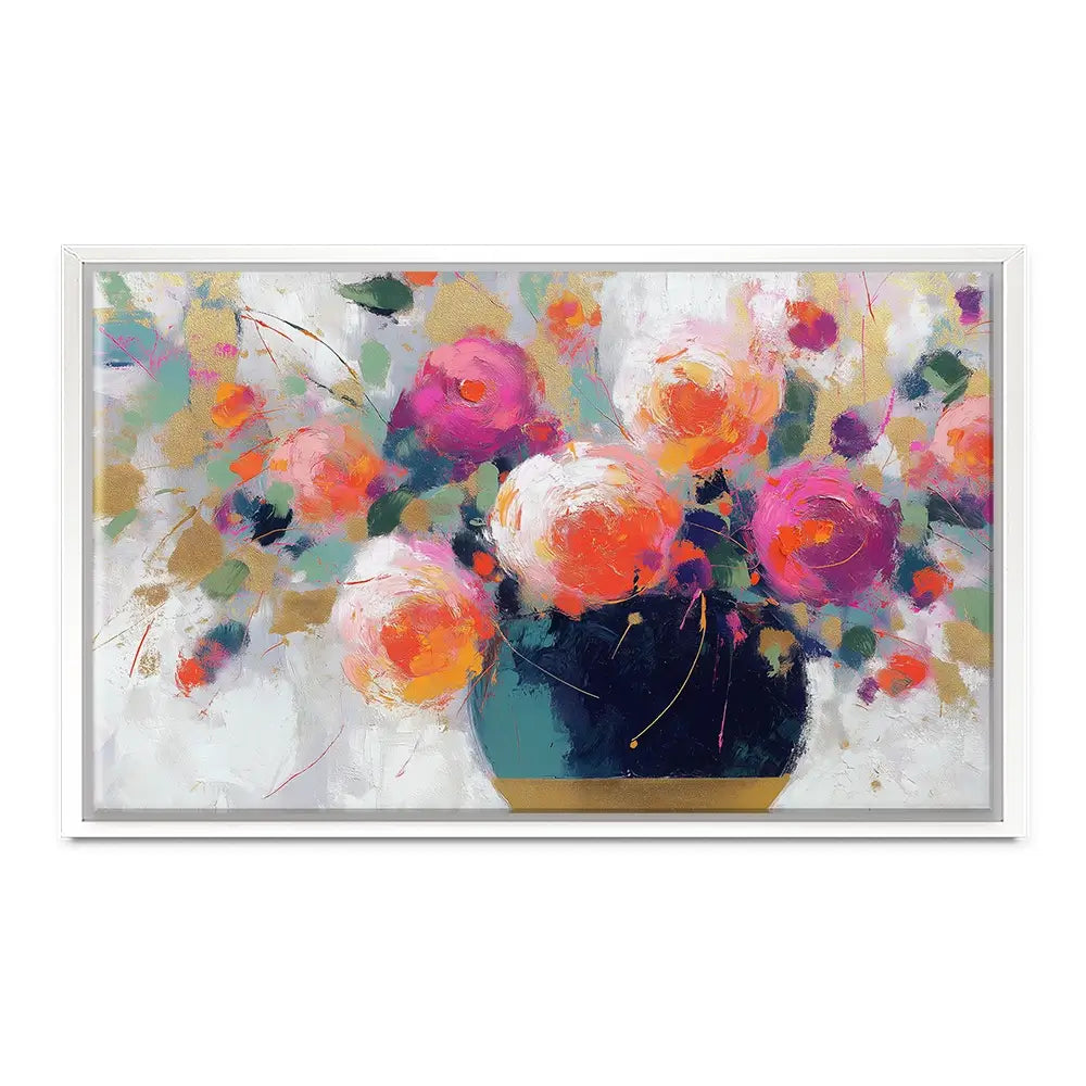 Camellia Abundance Canvas Print Camellia Abundance Canvas Print wall art product Chromatic Storm Studio