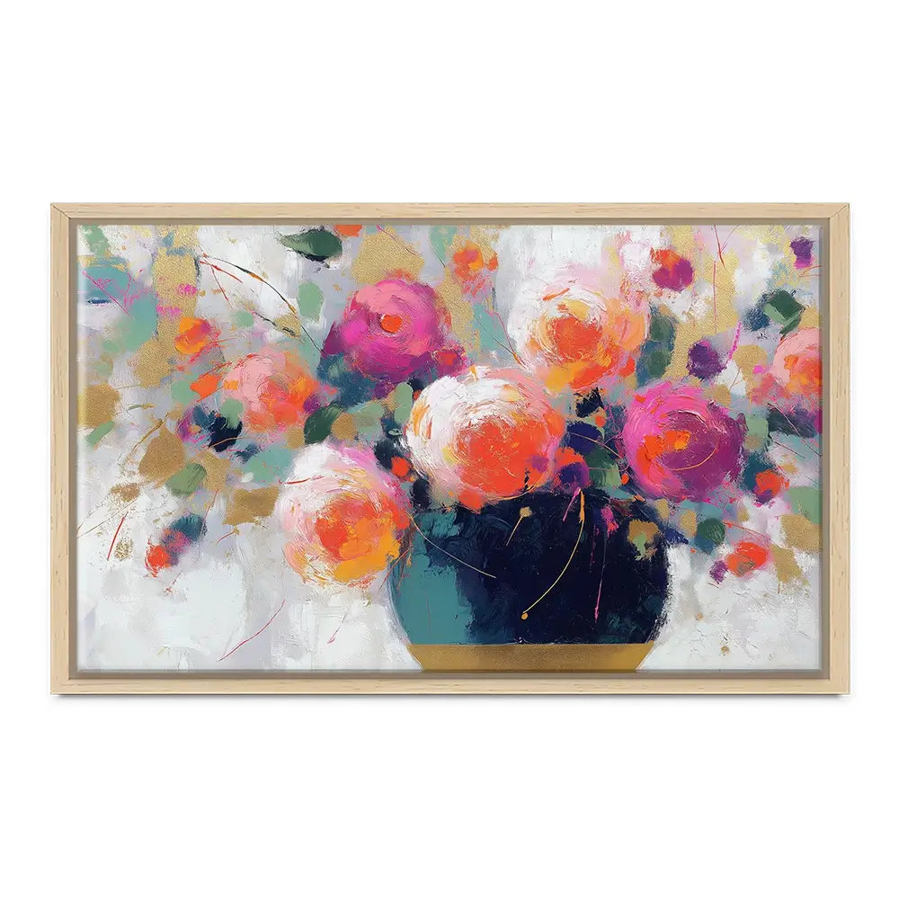 Camellia Abundance Canvas Print Camellia Abundance Canvas Print wall art product Chromatic Storm Studio