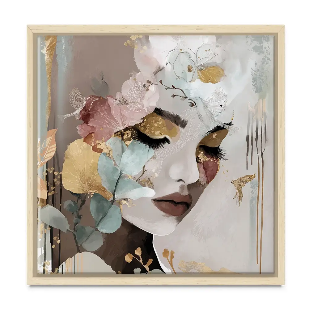 Camilla Square Canvas Print Camilla Square Canvas Print wall art product Bella Eve
