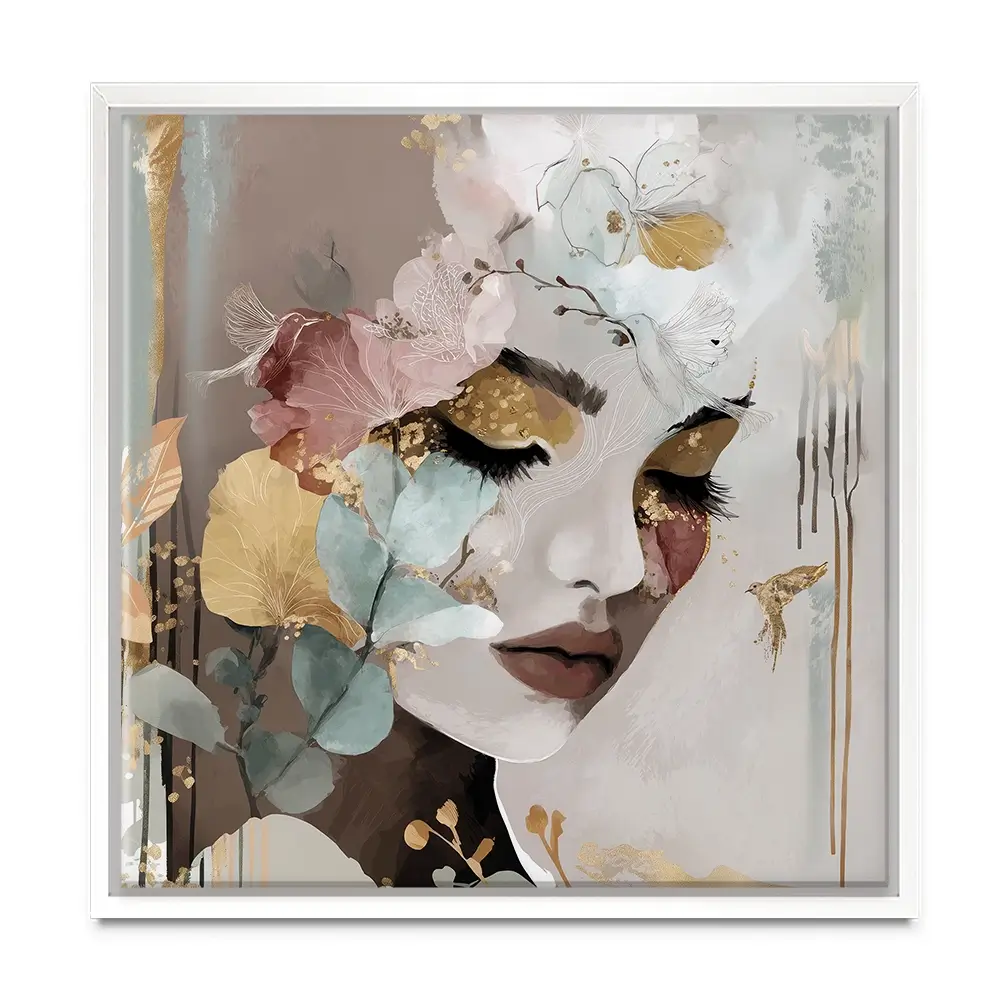 Camilla Square Canvas Print Camilla Square Canvas Print wall art product Bella Eve