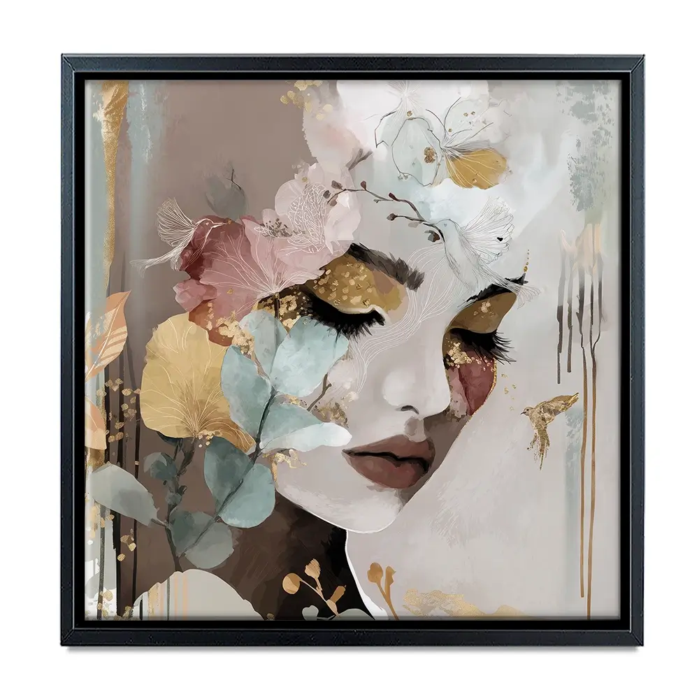 Camilla Square Canvas Print Camilla Square Canvas Print wall art product Bella Eve