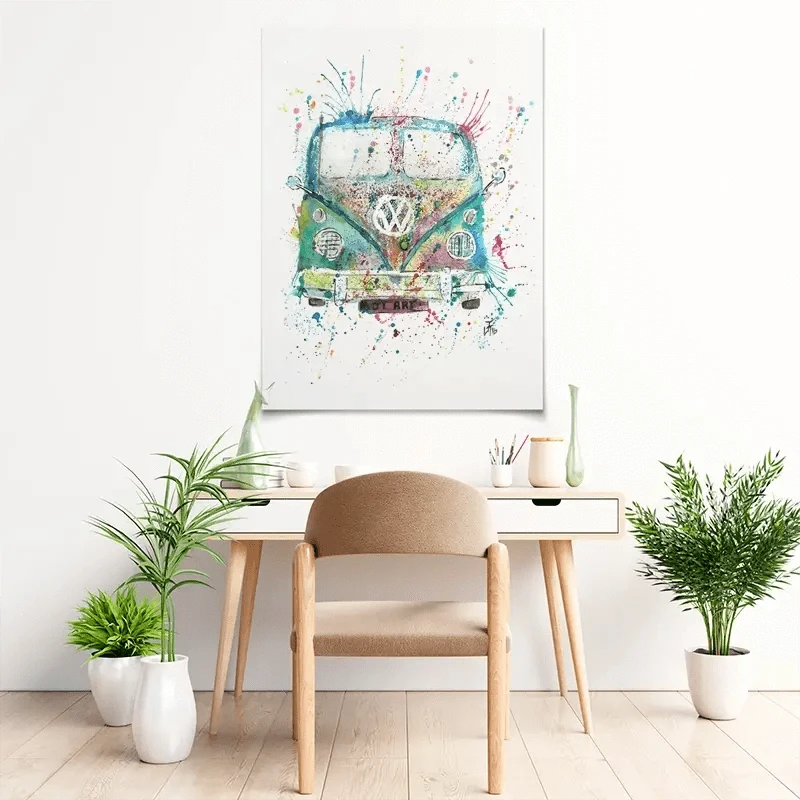 Camper Art Print Camper Art Print wall art product Jamie Taylor
