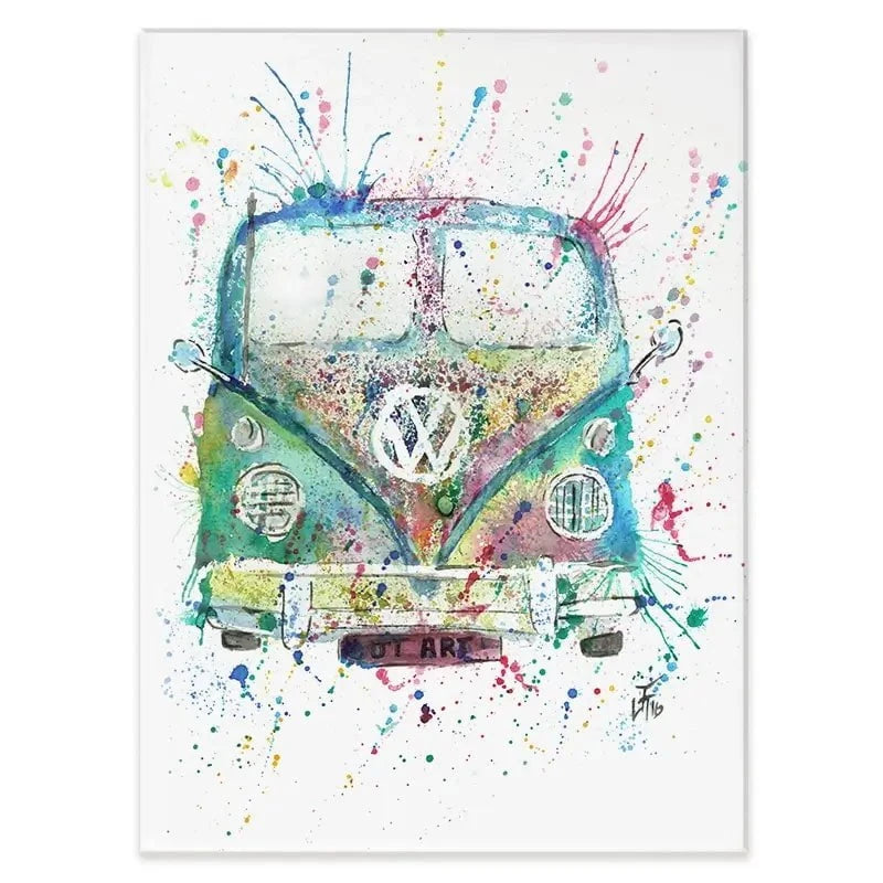 Camper Canvas Print Camper Canvas Print wall art product Jamie Taylor