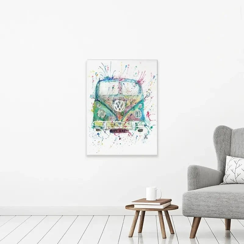 Camper Canvas Print Camper Canvas Print wall art product Jamie Taylor