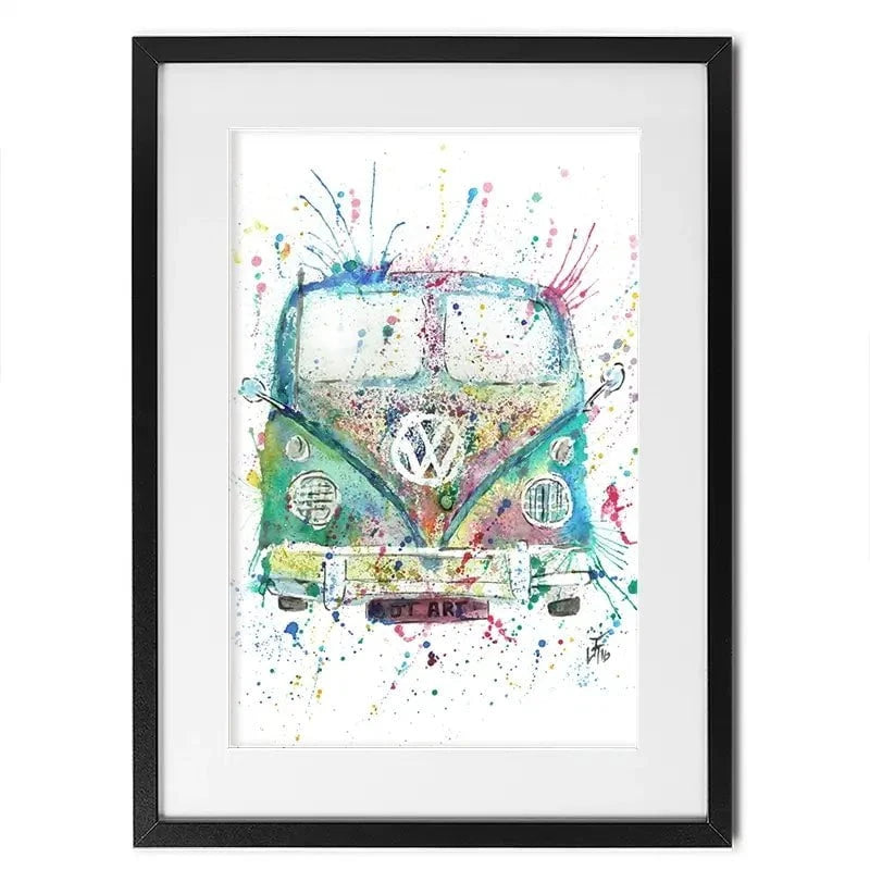 Camper Framed Art Print Camper Framed Art Print wall art product Jamie Taylor