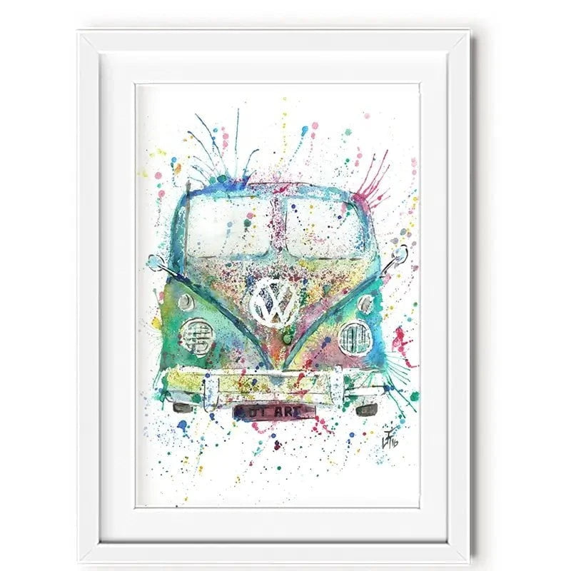 Camper Framed Art Print Camper Framed Art Print wall art product Jamie Taylor