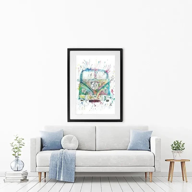 Camper Framed Art Print Camper Framed Art Print wall art product Jamie Taylor