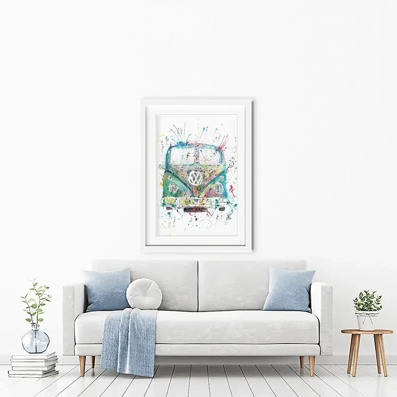 Camper Framed Art Print Camper Framed Art Print wall art product Jamie Taylor