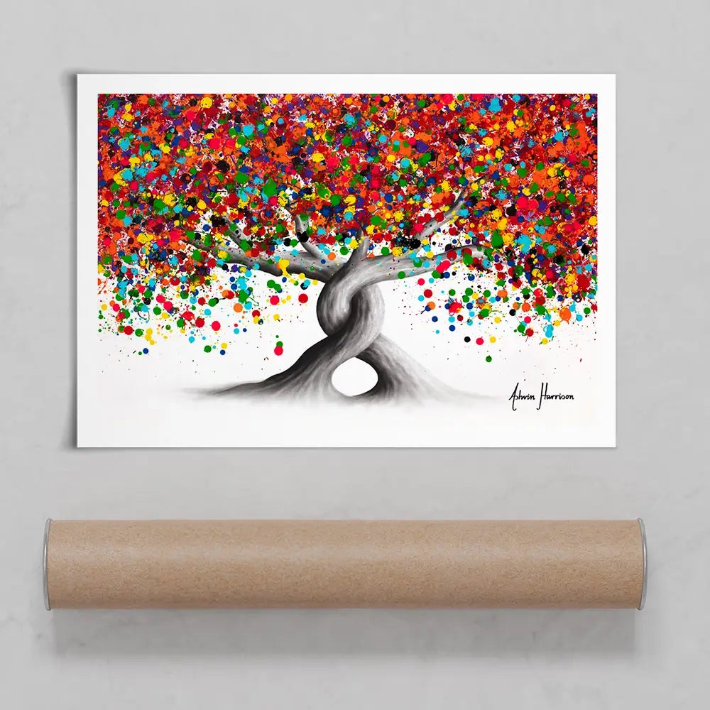 Candy Twist Trees Art Print Candy Twist Trees Art Print wall art product Ashvin Harrison