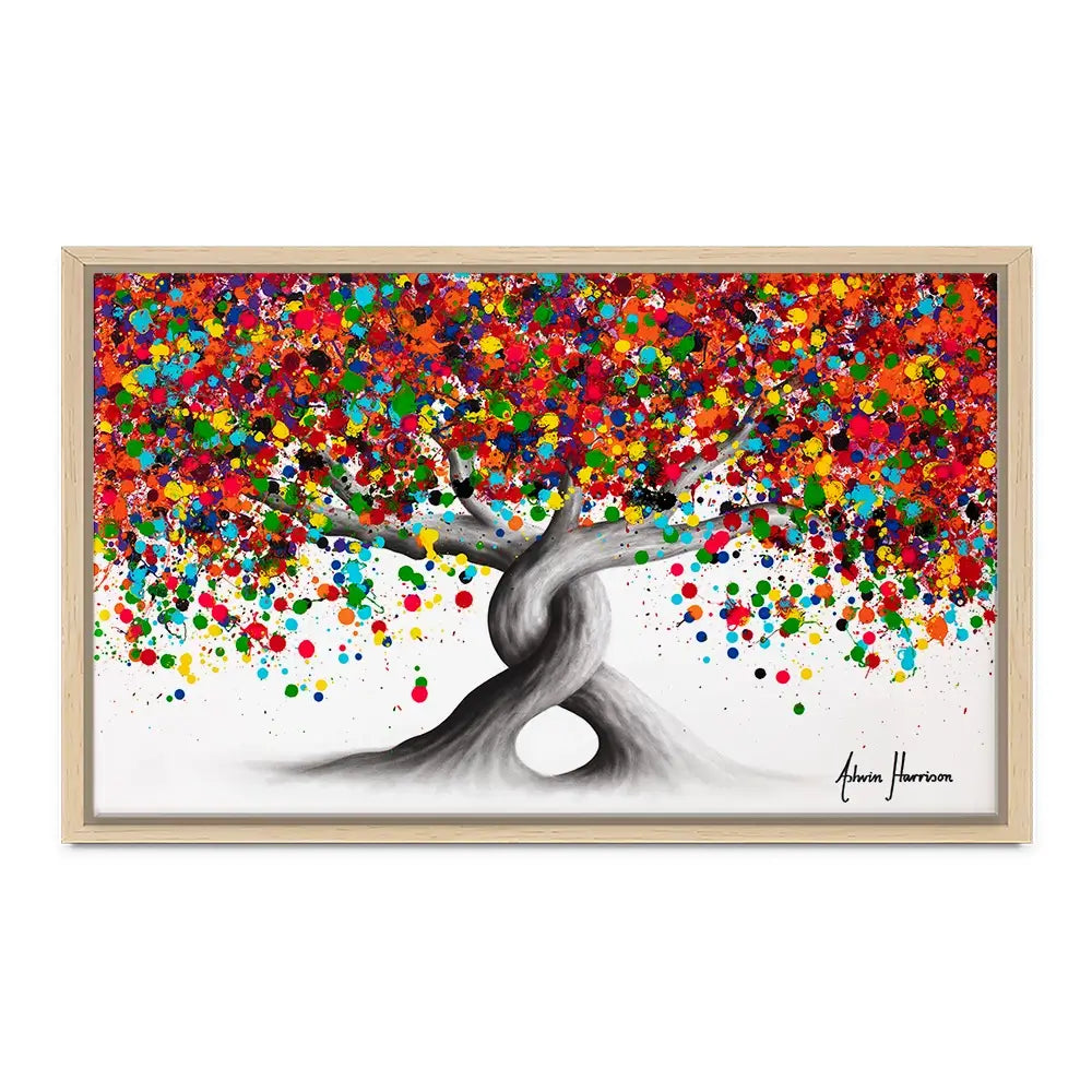 Candy Twist Trees Canvas Print Candy Twist Trees Canvas Print wall art product Ashvin Harrison