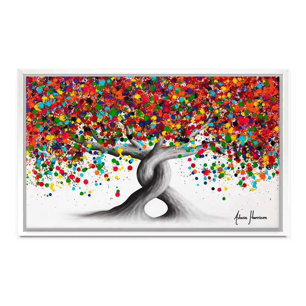 Candy Twist Trees Canvas Print Candy Twist Trees Canvas Print wall art product Ashvin Harrison