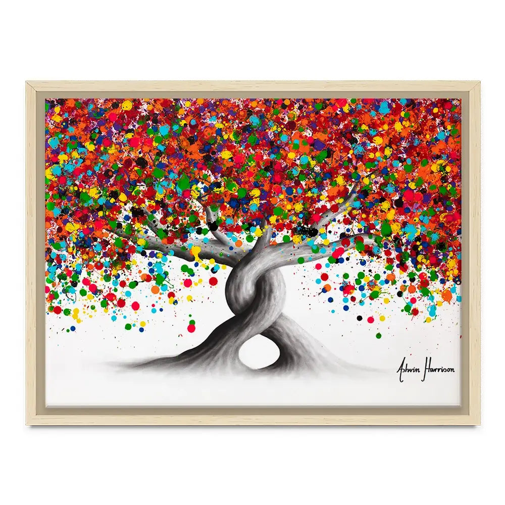 Candy Twist Trees Canvas Print Candy Twist Trees Canvas Print wall art product Ashvin Harrison