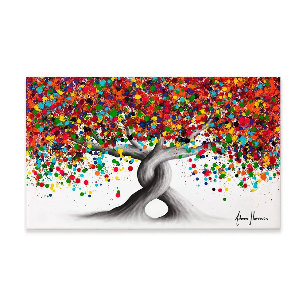 Candy Twist Trees Canvas Print Candy Twist Trees Canvas Print wall art product Ashvin Harrison