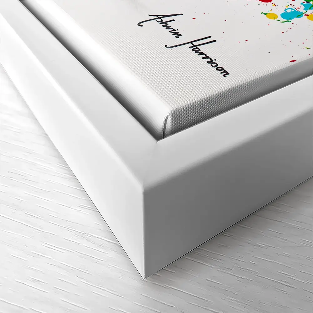 Candy Twist Trees Canvas Print Candy Twist Trees Canvas Print wall art product Ashvin Harrison