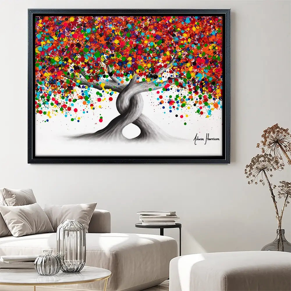 Candy Twist Trees Canvas Print Candy Twist Trees Canvas Print wall art product Ashvin Harrison