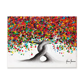 Candy Twist Trees Canvas Print Candy Twist Trees Canvas Print wall art product Ashvin Harrison